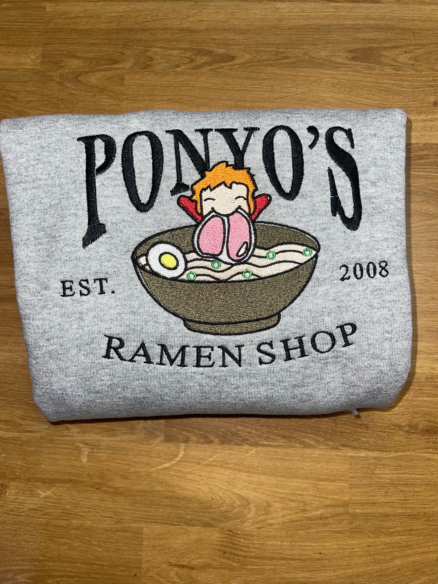 Ramen Shop Embroidered Sweater/Hoodie